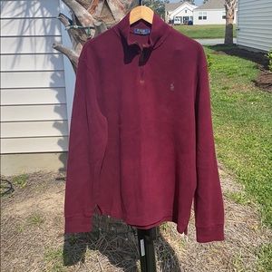 POLO Ralph Lauren Lg 1/4 zip up 100% cotton